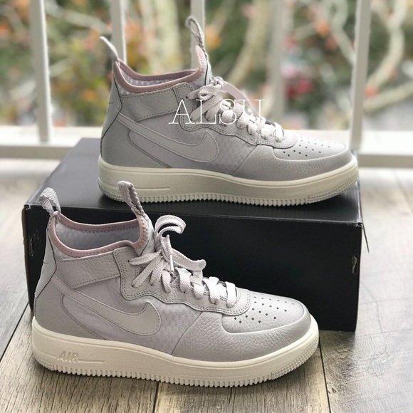 Nike Air Force 1 Ultraforce MID Vast Grey WMNS - Picture 2 of 8